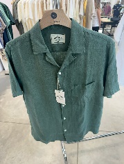 Portuguese 플란넬 LINENCAMPCOLLARDRYGREEN